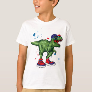 Paint Splatter Dinosaur T-Shirt