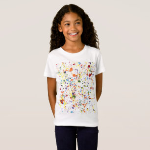 "Paint Splatter" Girls' Shirt