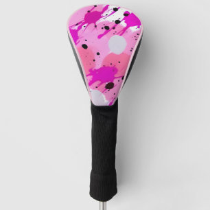 Paint Splatter Golf Head Cover