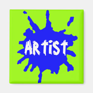 Paint Splatter Magnet