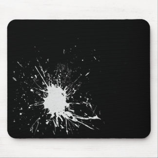 Paint splatter mouse mat