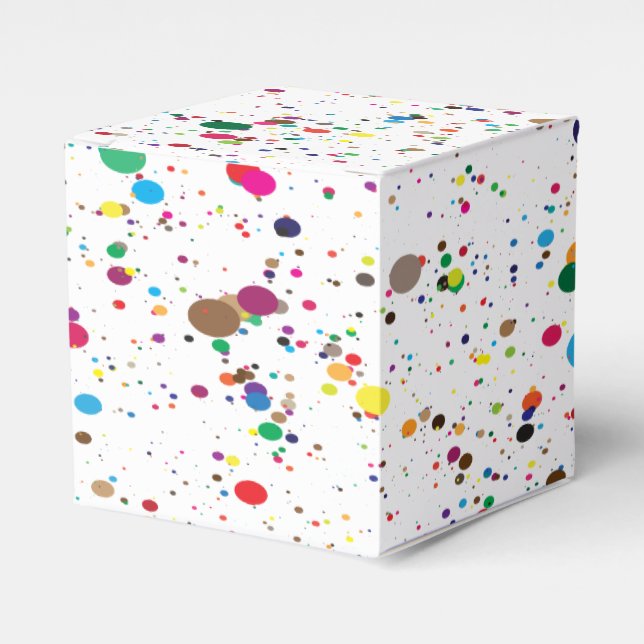 Paint Splatter Party Box (Front Side)