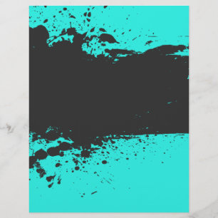 Paint Splatter Party Flyer