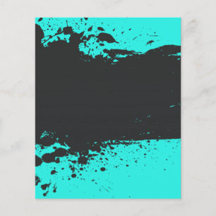 Paint Splatter Party Flyer