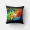 Paint Splatter Pillow