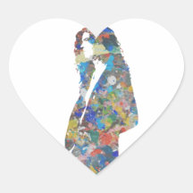 Paint Splatter Portrait