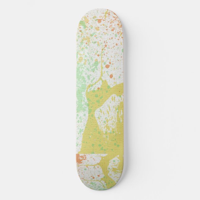 PAINT SPLATTER SKATEBOARD (Front)