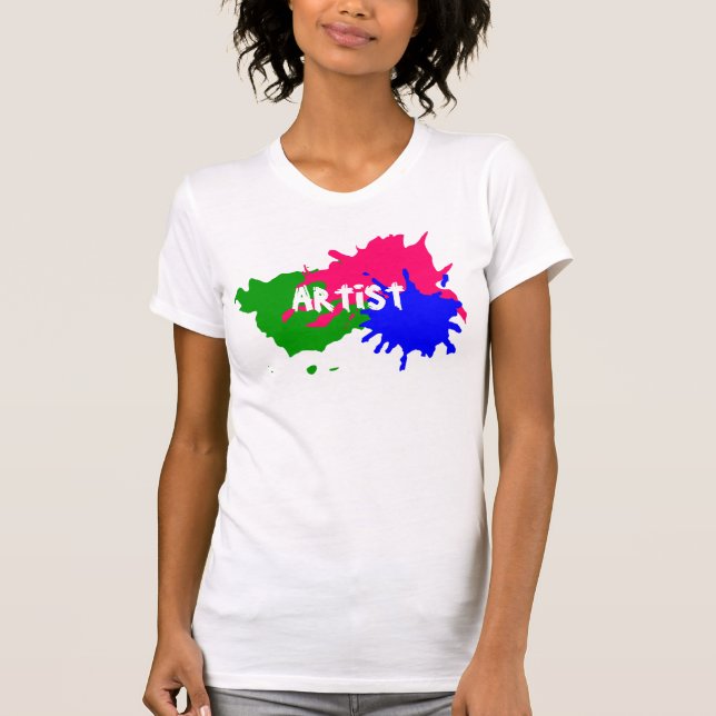 Paint Splatter T-Shirt (Front)