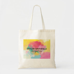 Paint Splatter Tote Bag
