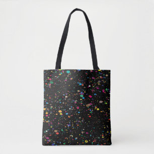 Paint Splatter Tote Bag