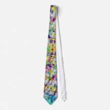 Paint Splattered Tie