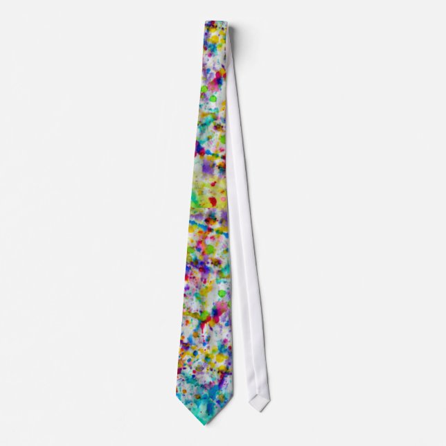 Paint Splattered Tie (Front)