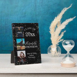 Paint Splatters Class of 2026 Graduation Photo Plaque