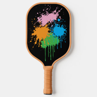 Paint Splatters  Pickleball Paddle