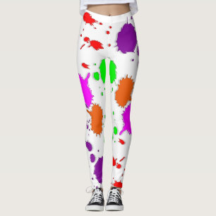 Paint Splotches Leggings