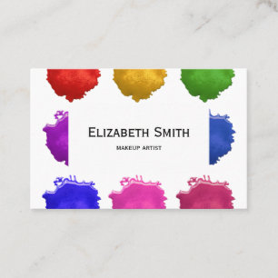 Paint spots business card