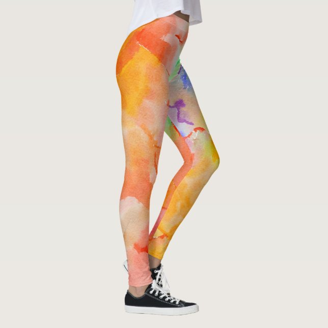 Paint Stain Leggings  (Right)