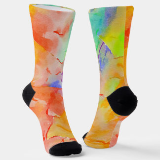 Paint Stain Sustainable Premium Crew Socks