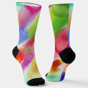 Paint Stain Sustainable Premium Crew Socks