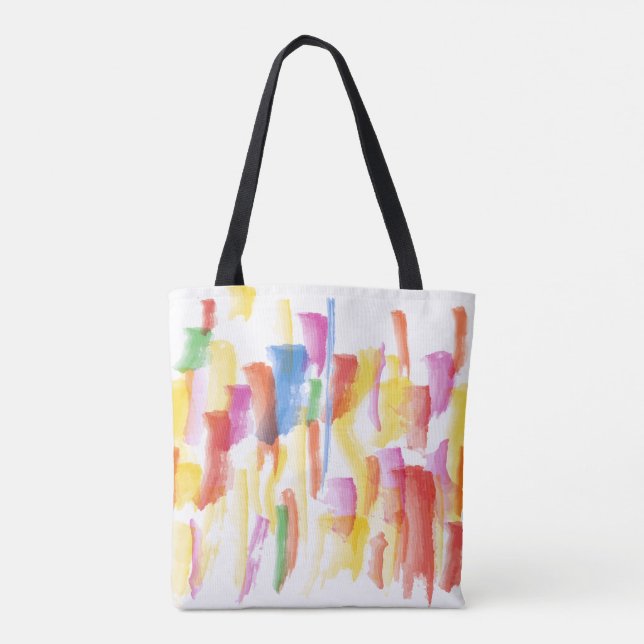 Paint Stained Tote (Back)