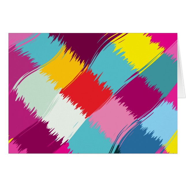 Paint strokes abstract design (Front Horizontal)