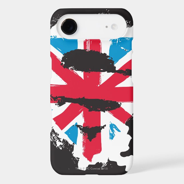 Paint Strokes British S-Shield Case-Mate iPhone Case (Back)