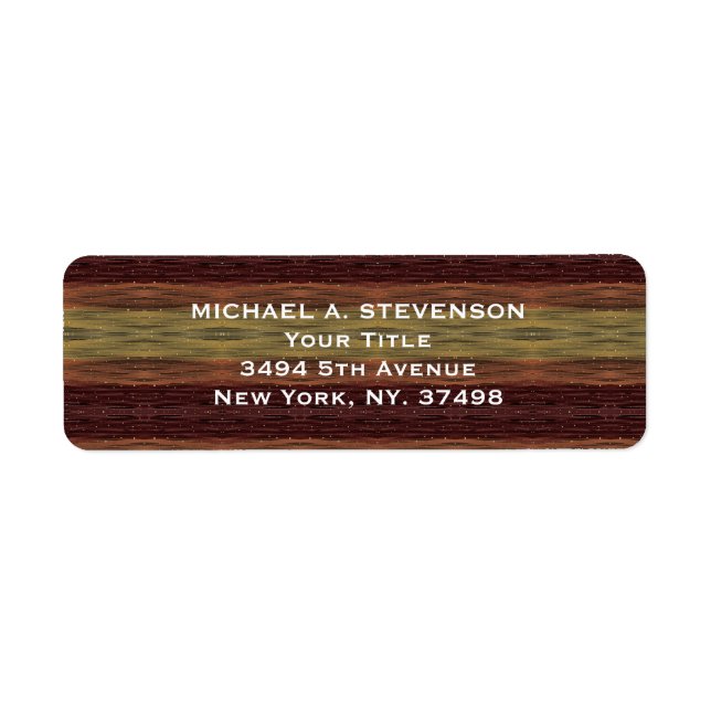 Paint Strokes Personalised Typography (Front)