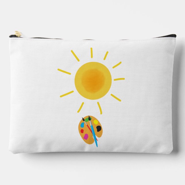 paint the sun accessory pouch (Front)