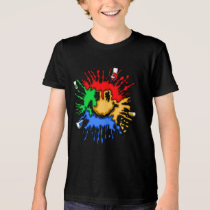 Paint Tube Smile Tri-Blend Shirt