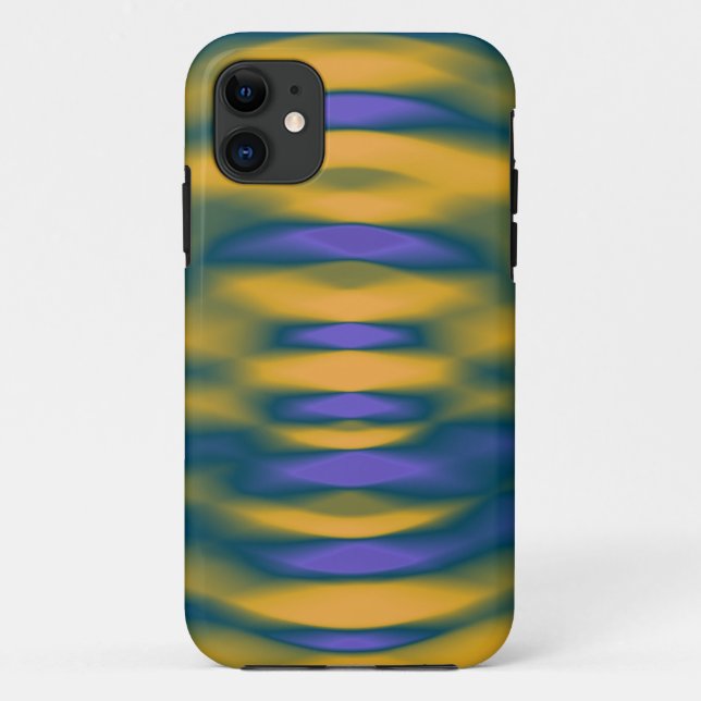 Paint Yellow and Blue Background Case-Mate iPhone Case (Back)