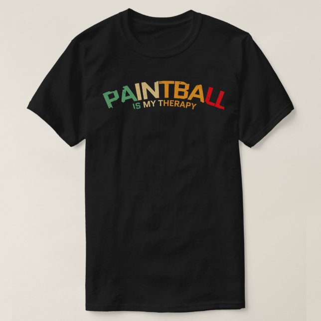 paintball 1 T-Shirt (Design Front)