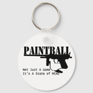 Paintball/A state of mind Key Ring