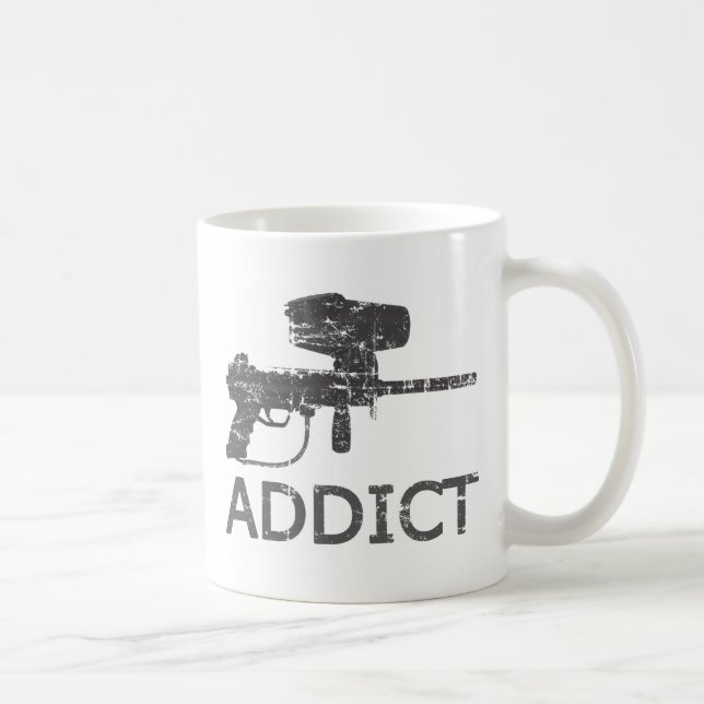 Paintball Addict Coffee Mug (Right)