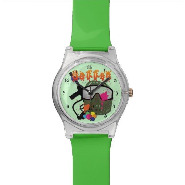 Paintball - Baller Wrist Watch (Close Up)