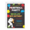 Paintball Birthday Invitation / Paintball Birthday