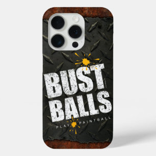 Paintball Bust Balls iPhone 15 Pro Case