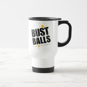 Paintball Bust Balls Travel Mug