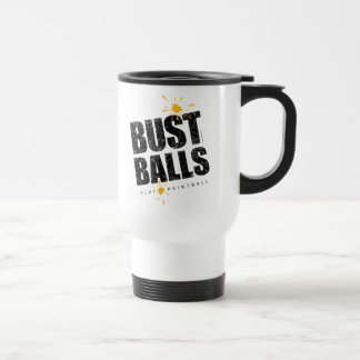 Paintball Bust Balls Travel Mug