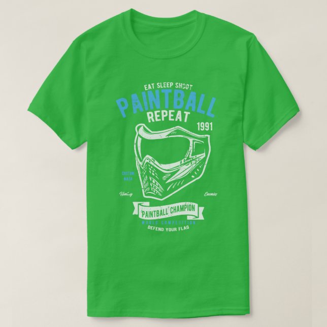Paintball Champion T-Shirt (Design Front)