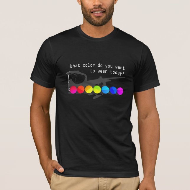 Paintball Colours T-Shirt (Front)