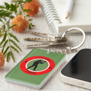 Paintball Combat Key Ring
