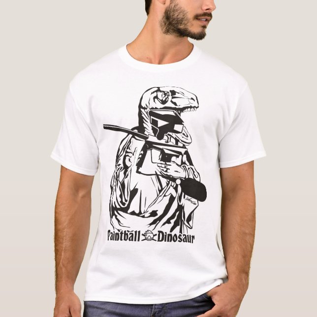 Paintball Dinosaur T-Shirt (Front)