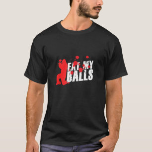 Paintball Eat My Balls Painter Team Softair Airsof T-Shirt