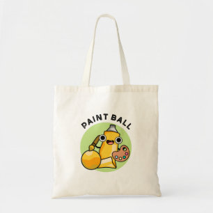 Paintball Funny Paint Pun  Tote Bag