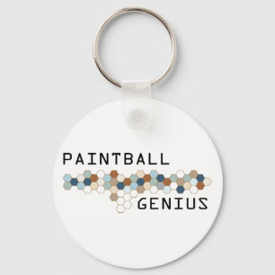 Paintball Genius Key Ring
