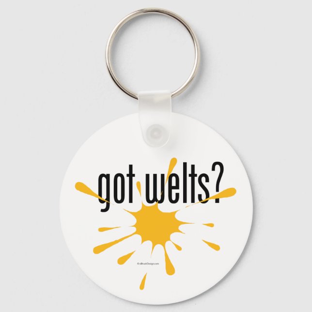 Paintball got welts? key ring (Front)