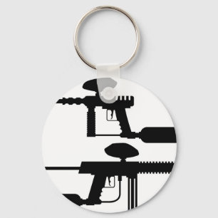 Paintball Gun Key Ring