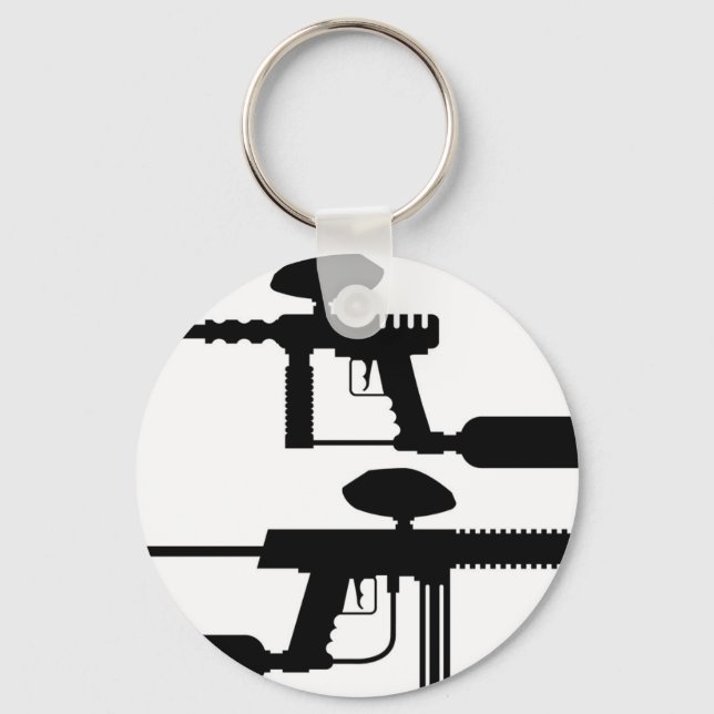 Paintball Gun Key Ring (Front)