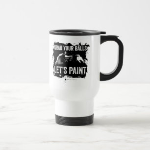 Paintball Let’s Paint Travel Mug