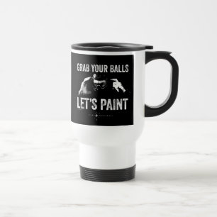 Paintball Let’s Paint Travel Mug